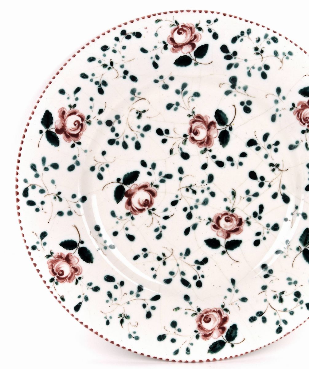 Piatto con rose