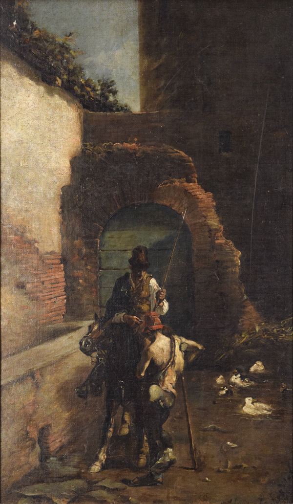 Giuseppe Raggio - "La questua"