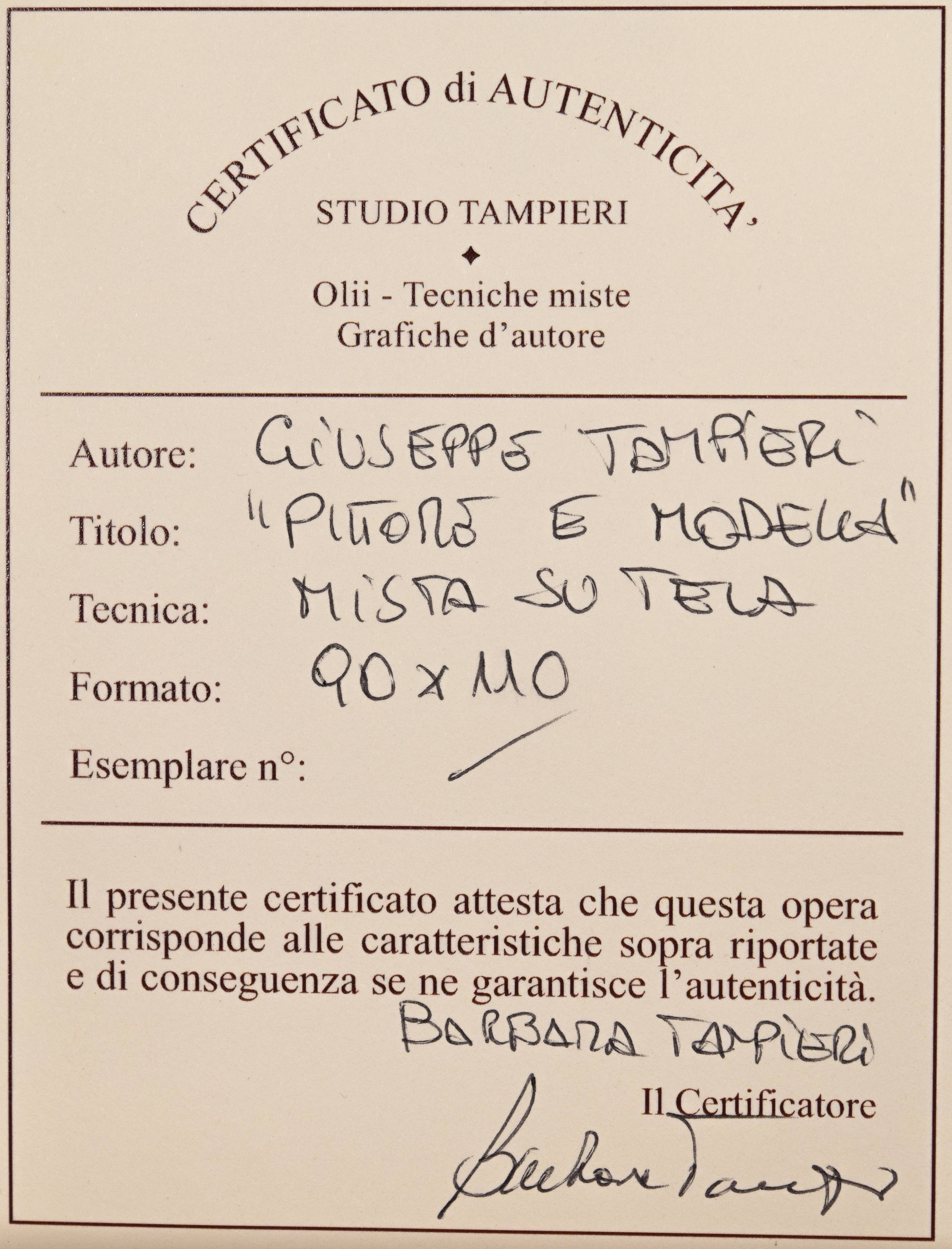 "Il pittore e la modella"