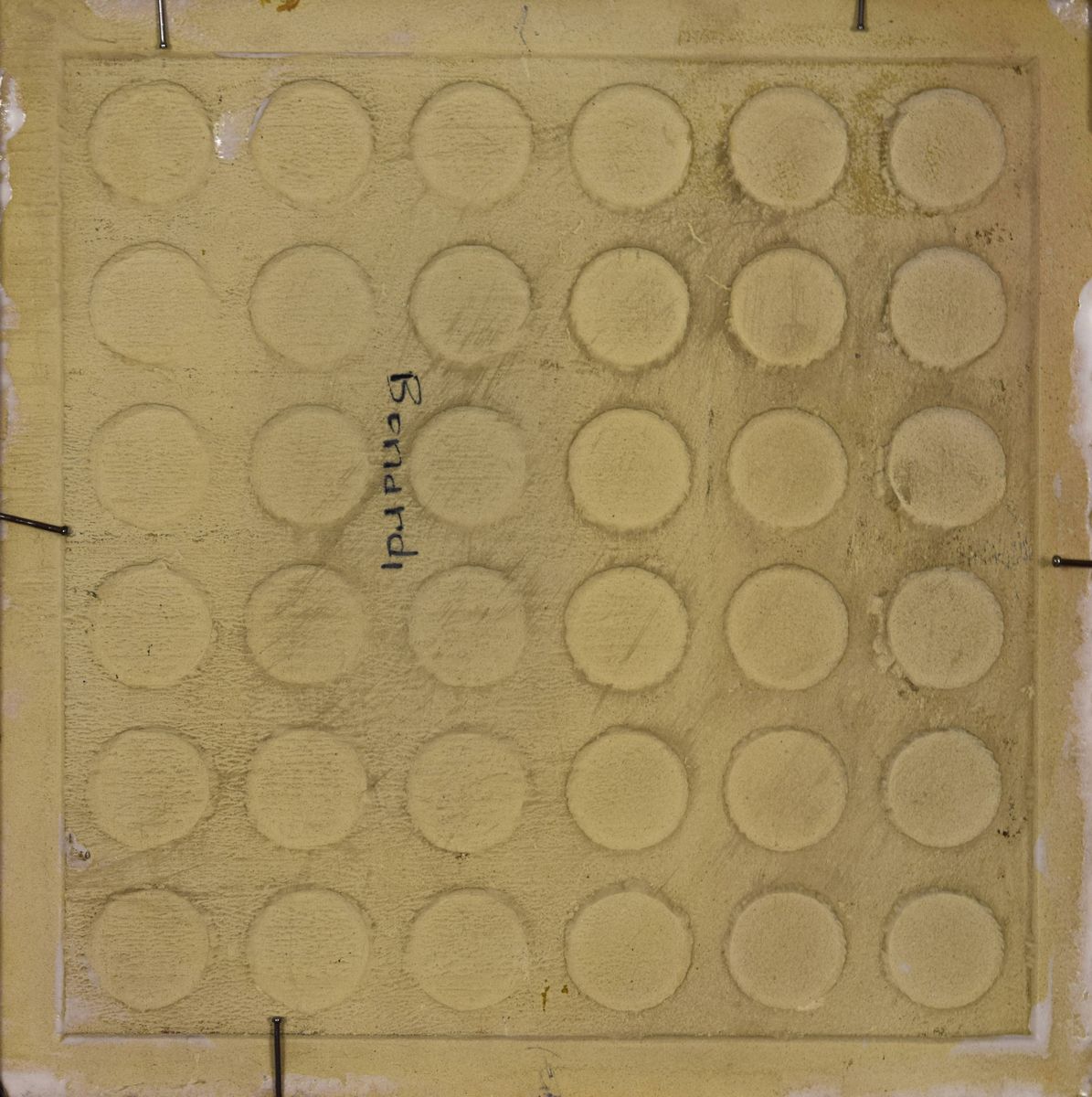 Quadretto in ceramica dipinta