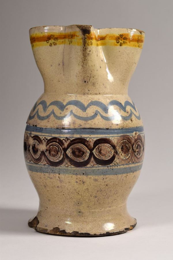 Grande brocca, Puglia, XIX secolo
