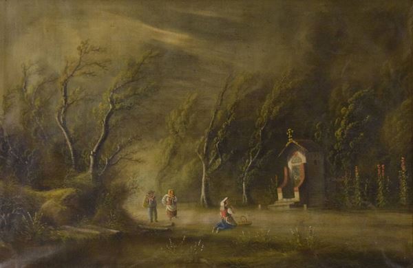 Scuola romana, met&#224; XIX