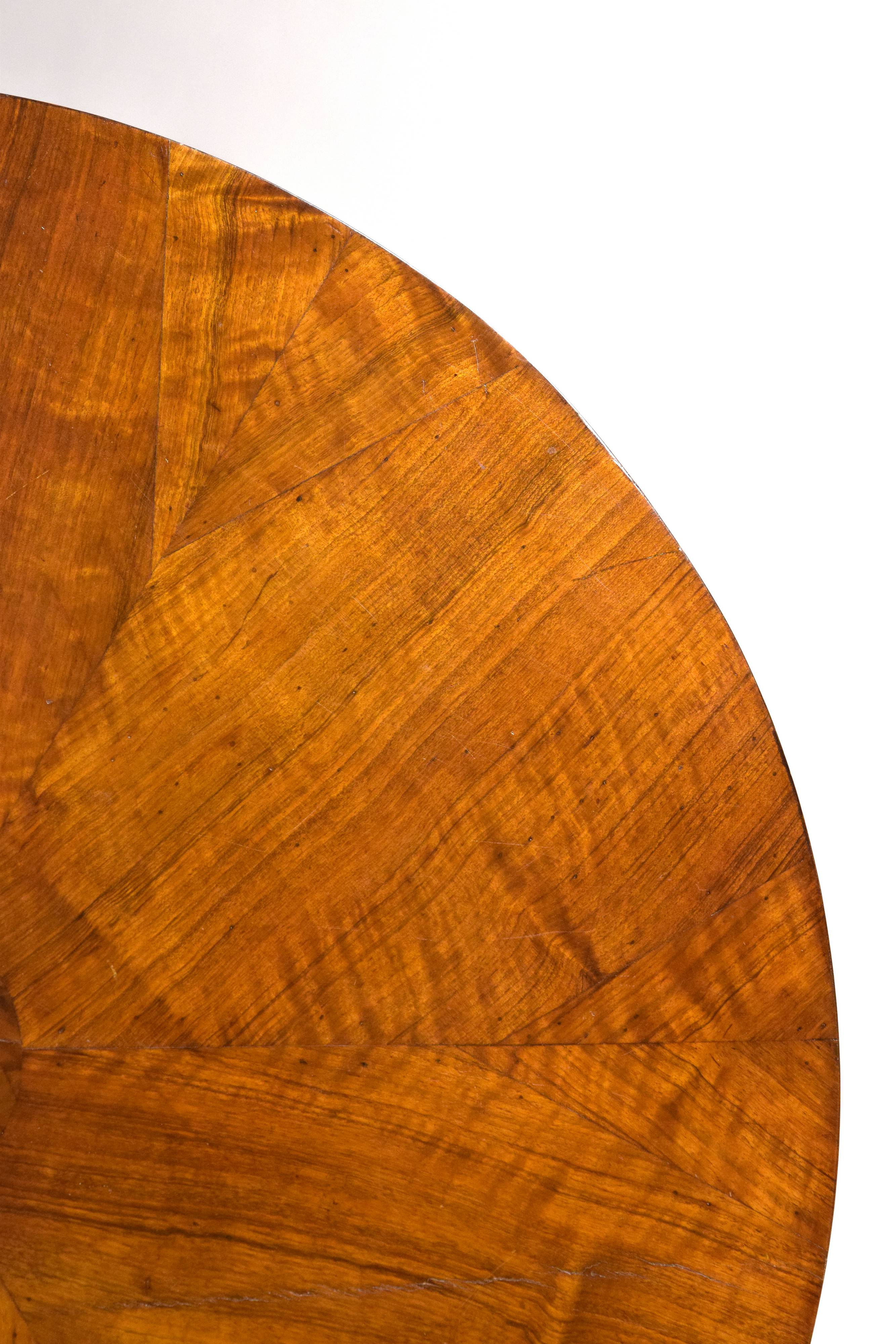 Tavolino tondo, Faenza, XIX secolo